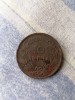 Moneda Grecia 10 Lepta 1882, A, Cupru, 10g, Monetaria Paris