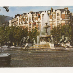 FA37-Carte Postala- FRANTA - Paris, Place Daumensil, circulata 1977