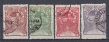 ROMANIA 1906 LP 57 TORCATOAREA EMISIUNE DE BINEFACERE SERIE STAMPILATA