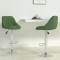 vidaXL Scaune de bar, 2 buc., verde &icirc;nchis, catifea 335308
