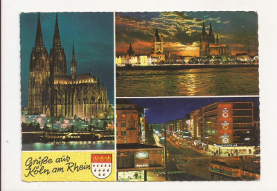 FS1 - Carte Postala - GERMANIA, Koln am Rhein, circulata 1971 foto