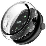 (Pachet 360&deg;) Husa + folie Google Pixel Watch 4 45mm Asteroid GSM Defense, transparenta