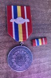QW15 30 - comunism RSR - decoratie - 30 de ani de la eliberarea Romaniei de sub dominatia fascista 1974