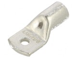 Inelar tubular M6 70mm2 crimpat neizolat pentru cablu drept