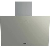 Hota decorativa Whirlpol WHVP62FLTSD, 1 motor, 650 m3/h, L 60 cm, argintiu
