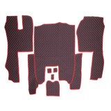 Cumpara ieftin Set covorase piele ecologica truck umbrella pentru scania seria r 400-440, negru