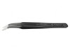 Pensetă ESD V&acirc;rf Plat 120mm