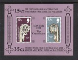 Insulele Cayman 1975 - Pasti, bloc neuzat