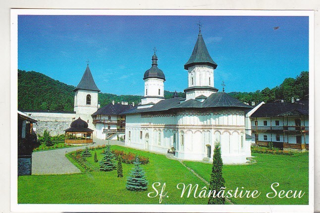 bnk cp Manastirea Secu - Vedere - necirculata