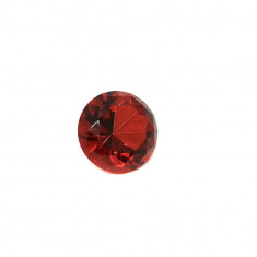 Cristal decorativ din sticla k9 diamant mic - 3cm rosu