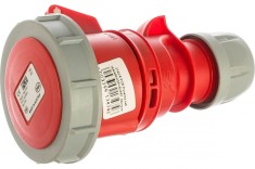 Priza trifazica mobila pe cablu 4 poli 16A 3P+E 6h CEE 380V IP67