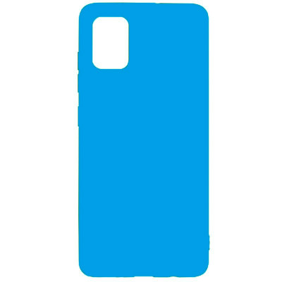 Husa SAMSUNG Galaxy A41 - Silicone Cover (Bleumarin) Blister foto