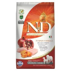 Farmina N&amp;amp;amp;D GF PUMPKIN adult dog medium/maxi, chiken &amp;amp;amp; pomegranate - 12kg foto