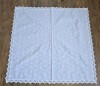 FATA DE MASA VINTAGE DIN BUMBAC CU MODEL BRODERIE MECANIZATA