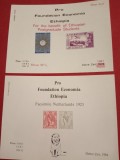 PRO FOUNDATION ETHIOPIA - 2 BLOCURI MNH