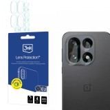 Folie de protectie Camera Spate 3MK Protection pentru OnePlus 15, Sticla Securizata, Set 4 bucati, Transparenta