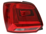 Stop spate lampa VW Polo (6r), 06.2014-12.2017, partea Stanga, cu lampa ceata Spate; tip bec H21W+P21W+PY21W+W16W; fara soclu bec; Omologare: ECE, TY, TYC