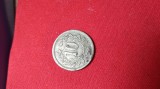 MONEDA 10 HELLER 1916 AUSTRIA FRANZ JOSEPH I WW1,NICHEL ,ULTIMUL AN