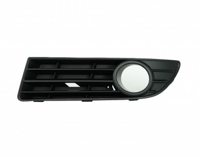 Grila bara fata Vw Polo (9N3) Hatchback 04.2005-08.2009 , Fata Stanga, cu decupaj far ceata 6Q0853665E9B9 foto