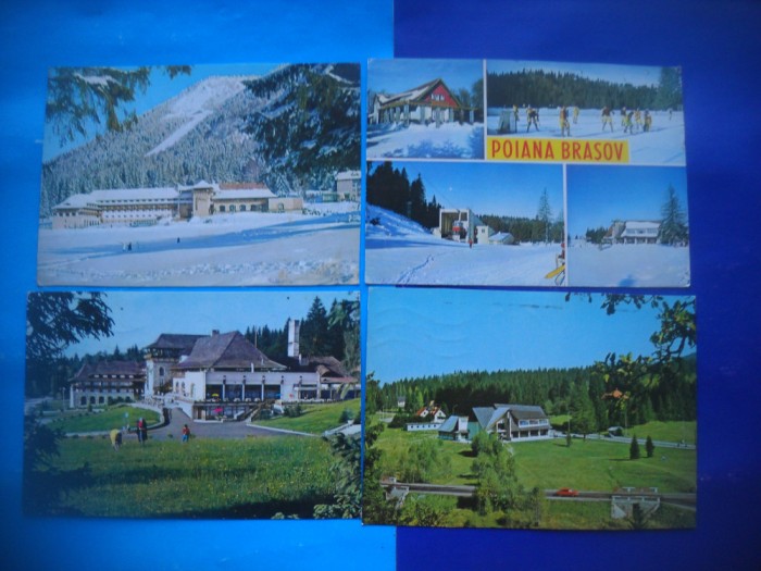 HOPCT LOT 2262 POIANA BRASOV BRASOV-4 CARTI POSTALE-CIRCULATE