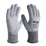 Manusi de lucru Andanda, HDPE/poliuretan, gri, marimea M