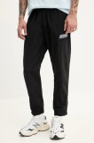 Karl Kani pantaloni de trening barbati, culoarea negru, neted, 60030077
