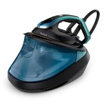 Statie de calcat Tefal Pro Express Vision GV9822E1, 3000W, 9 bari, jet de aburi 750 g/min, abur variabil 180 g/min, talpa Durilium Airglide Autoclean,