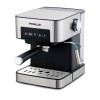 Espressor Finlux FEM-1794, 850 W, 15 bar, 1,6 l, Doua strecuratoare pentru 1 sau 2 cafele, Otel inoxidabil