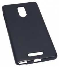 Husa silicon neagra (cu spate mat) pentru Allview X3 Soul Style foto