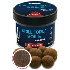Haldorado - Boilies de carlig KRILL FORCE Boilie Hard Hook Wafter 16, 20 mm, 70g - Krill hot Spicy