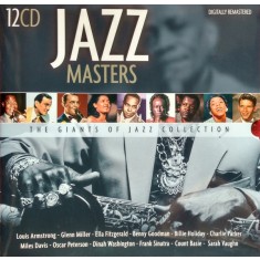 CD 10XCD (12XCD) Various &lrm;&ndash; Jazz Masters Giants Of Jazz Collection = EDITIE CARTONATA MARE = (VG+)