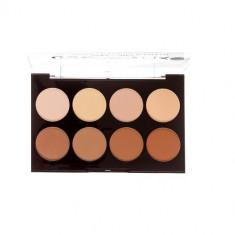 Paleta 8 pudre contur, Technic, Colour Fix 2, Pressed Powder Contour