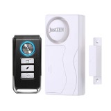 Alarma anti furt pentru usi ferestre spatii comerciale 108 db JustZEN SF03 cu telecomanda alba