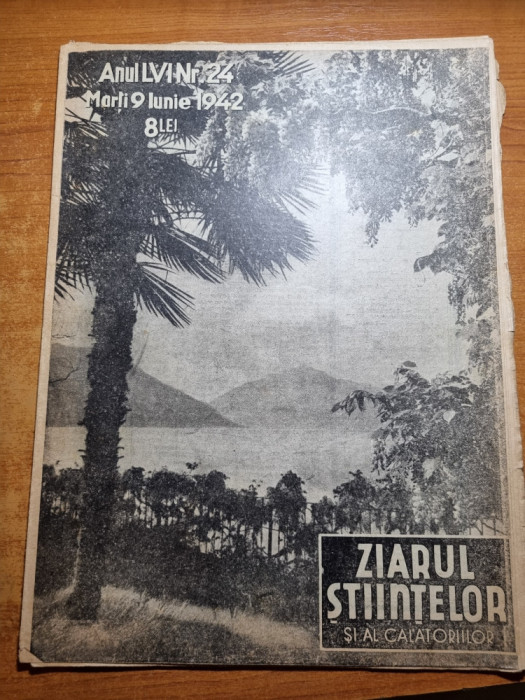 ziarul stiintelor si al calatoriilor 9 iunie 1942-radiotehnica