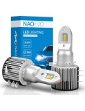 Set 2 leduri H15 Canbus, 6000k, 72W, 8400 Lm, 12V