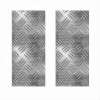 Set 2 stickere auto decorative pentru stalpi usi &acirc; print autoadeziv orajet, ecosolvent outdoor, 50x22 cm