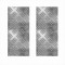 Set 2 stickere auto decorative pentru stalpi usi &acirc; print autoadeziv orajet, ecosolvent outdoor, 50x22 cm