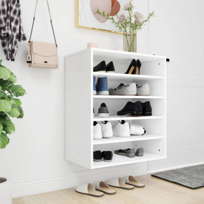 Pantofar, alb, 60x35x70 cm, PAL GartenMobel Dekor foto