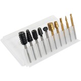 Yato YT-61730 - Set cutite frezat tija 3.2 mm ambalaj plastic 10 bucati