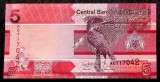 Gambia 5 Dalasis 2019 UNC, Design Nou, Bancnota Ne流通ata