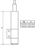 KYB 331702 Excel-G amortizor punte fata Mercedes Sprinter 3 t, 3.5t,