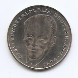 Germania 2 Deutsche Mark 2001 (G) - (Willy Brandt) 26.75 mm KM-183 aUNC, Europa