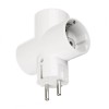 Triplu Stecher 3 Prize Ceramice Butoias cu Protectie Copii, 250V 16A, Plastic Ignifug, Multiplicator Priza SUCO
