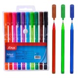 Set Pixuri, A Plus, Pro-Stick, V&acirc;rf 1mm, Multicolor, 10 Bucăți, Oem