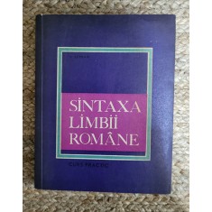 SINTAXA LIMBII ROMANE CURS PRACTIC-V. SERBAN