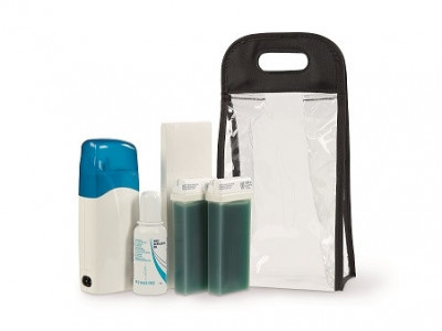 Kit complet STARTER pentru epilat acasa/calatorie/vacanta/salon pentru PIELE SENSIBILA . foto