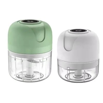Mini Tocator Electric Portabil 100ML, Fara Fir, cu Lame din Otel Inoxidabil, 10 x 8 x 8 foto