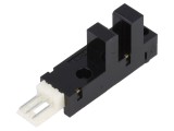 Senzor Fotoelectric Transmiţător-Receptor cu Slot DARK-ON