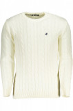 Pulover tricotat barbati cu logo alb, XL