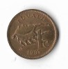 Moneda 1 cent 1985 - Tuvalu, Australia si Oceania, Cupru-Nichel